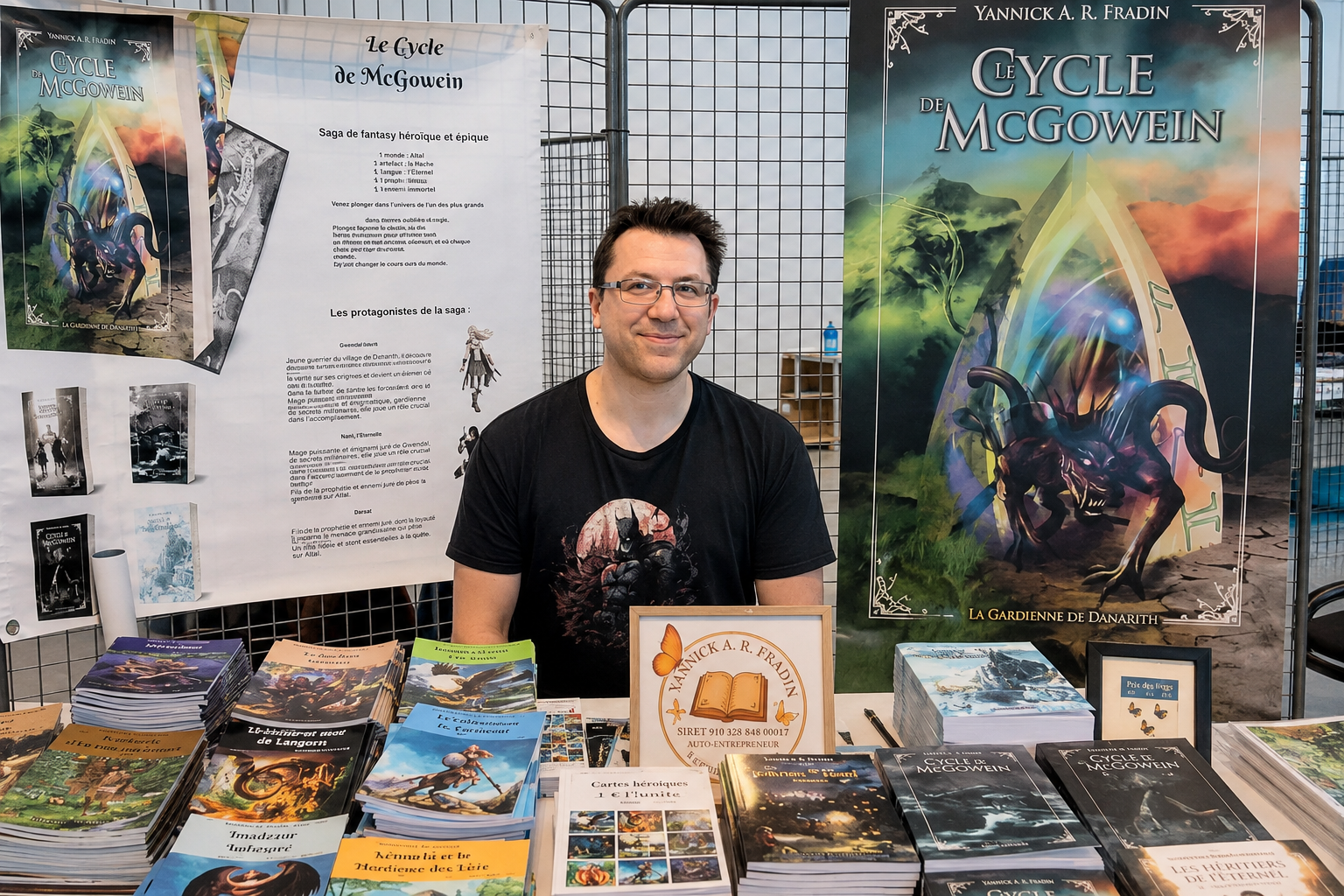 Rencontre avec Yannick A.R. Fradin, romancier et nouvelliste de l&rsquo;imaginaire