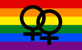 DRAPEAU LESBIEN