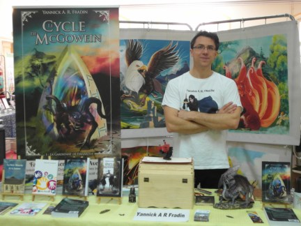 Yannick AR FRADIN festival du livre et de la BD