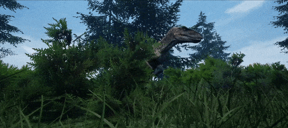 raptor gif the isle.gif