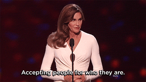 Accepting people for who they are